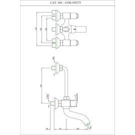 Bath and Shower Mixer