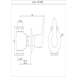 In-wall Flush Valve 