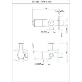 2-Way Angle Valve 