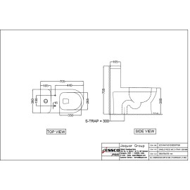 Single Piece WC Single Piece WC