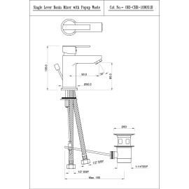 Single Lever Basin Mixer 