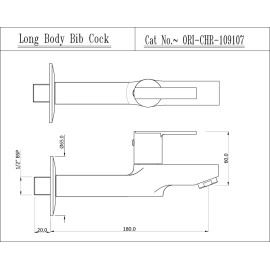 Bib Tap Long Body Bib Tap Long Body
