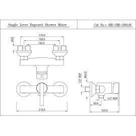 Single Lever Shower Mixer 