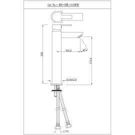 Single Lever High Neck Basin Mixer  Single Lever High Neck Basin Mixer