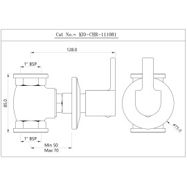 In-wall Flush Valve In-wall Flush Valve