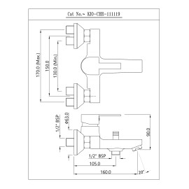 Single Lever Bath & Shower Mixer Single Lever Bath & Shower Mixer