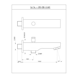Kio Bath Spout Kio Bath Spout