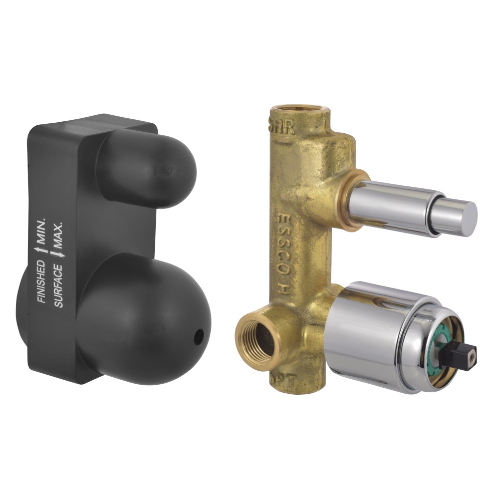 In-wall Body of Single Lever Diverter