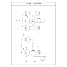 Bath and Shower Mixer