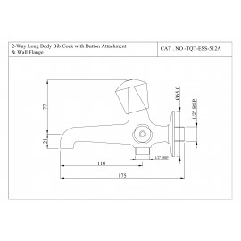2-Way Bib Tap Long Body 
